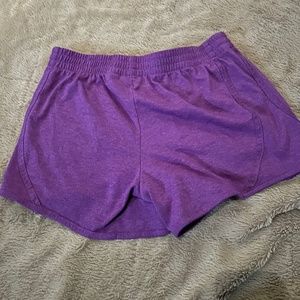 Purple danskin shorts size s